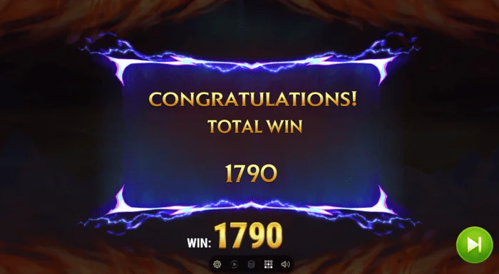 Colt Lightning Inferno Gesamtgewinn
